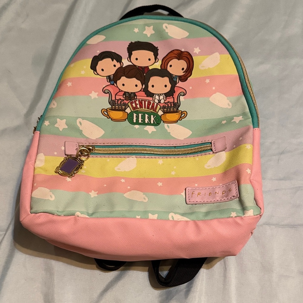 Colorful F.R.I.E.N.D.S Central Perk Mini Backpack Friends
